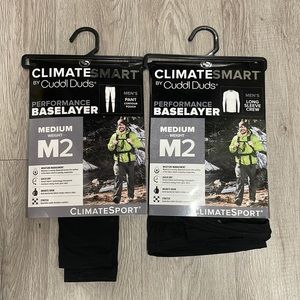 Cuddle Duds Men’s Small Baselayer Set w/ spare set